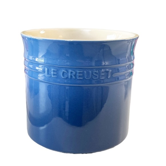 Le Creuset Other New Le Creuset Large 23l Cobalt Utensil Crock